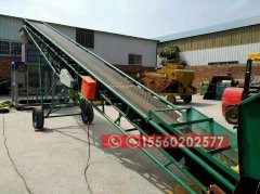 寧夏裝車皮帶機(jī)、8米長移動升降皮帶輸送機(jī)報價/圖片